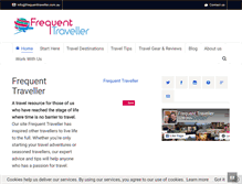 Tablet Screenshot of frequenttraveller.com.au